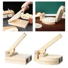 Wooden Paste Press Dumpling Presser Pancake Pastry Maker Household Gadget