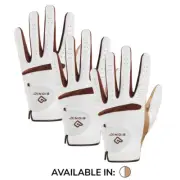Bionic RelaxGrip 2.0 Golf Glove - Womens - Caramel - Synthetic NEW - 3 Pack