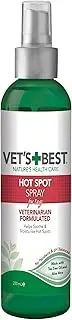 Vets Best Dog Hot Spot Spray Itch Relief Spray, Relieves Dog Dry Skin, Rash, Scratching, Licking, Itchy Skin, and Hot Spots, No-Sting and Alcohol Free, 250ML