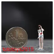 1/43 1/64 1/87 Pure Beauty Girl Scene Miniatures Figures Doll For Cars Vehicles