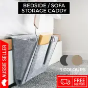 Scandi Bedside Sofa Storage Caddy High Quality 3 Colours