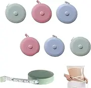 6 Packs Tape Measure,Soft Sewing Tape Measuring for Body Measuring,60 Inch/1.5M Mini Measurement Tape, Fabric and Cloth Tape Measure,Handy (3 Color)