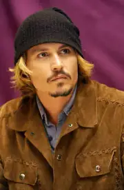 Johnny Depp at Pirates of the Caribbean The Curse of the Black Pea- Old Photo 14