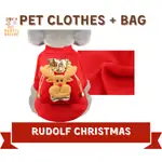 RUDOLF CHRISTMAS 貓狗衣服包