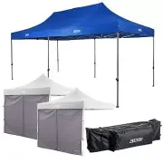 Adventure Kings Gazebo 6m x 3m + 2x Gazebo Side Wall + 6x3m Wheeled Gazebo Bag