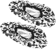 FOYTOKI Self Heating Hair Mask Cap 2 Pcs Cap Night Bonnet Silk Bonnet for Sleeping