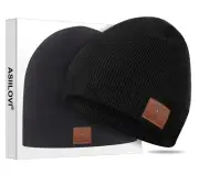 Asiilovi Bluetooth Beanie Black One-Size