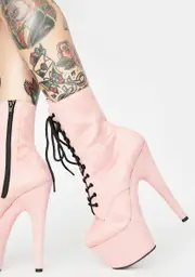 [Pleaser] Light Pink Adore-1020FS Platform Heels