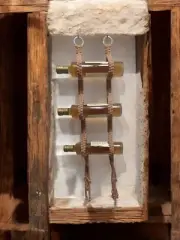 Wine rack Wine bottle holder, macrame wine rack, wine shelf, wall mounted