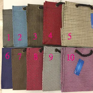 【Ts Shop】(小) 台灣製 尼龍包 編織包 編織袋 直條紋 皮革手把 手提袋 小提袋 便當袋 耐重包 便當袋 購物