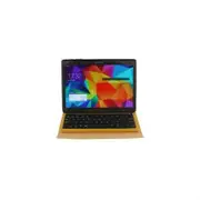 Bluetooth Keyboard PU Leather Case Cover For Samsung Galaxy Tab S 8.4 Inch T700 - Yellow