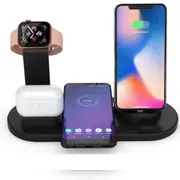 3 in 1 Wireless Charger Dock Charging Station for Apple iPhone Watch Headphone Wireless Charger Stand