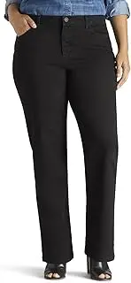 [Lee] Women's Plus-Size Classic Fit Monroe Straight Leg Jean, Horizon, 24W Medium