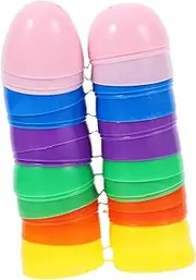 SHOWERORO 12pcs Fillable Plastic Realistic Design for Treats Bulk Easter Egg Decorations for Parties Themed Celebrations Easy Access Fun Filling