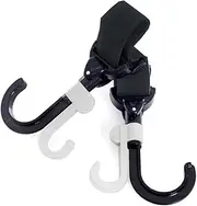 ULDIGI 2pcs Stroller Hangers Fit Stroller Clips for Shopping Bags Diapers Daily Items