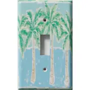 SnazzySwitch Palm Trees Decorative Light Switch Plate Cover