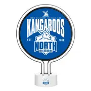 AFL Neon Light - North Melbourne Kangaroos - 30 x 21.5 x 8.5cm - Team Logo