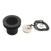 Kingston Brass DSP17ORB 1-1/2" Chain and Stopper Tub Drain,Bronze