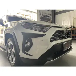 九七八汽車精品 豐田 TOYOTA RAV4 5代 五代 前保桿 毒牙 亮黑色 烤漆 含 雙面膠 可自行DIY 