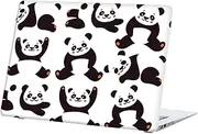 Case Compatible with New MacBook Pro 16 inch 2021 2023 Release A2485 A2780 A2991 M1 M2 M3 with Liquid Retina XDR Display and Touch ID, Plastic Laptop Hard Shell Protective Case, Cute Panda