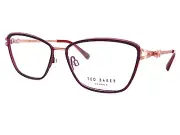 Ted Baker Reading Glasses Tula Burgundy Gold Women's 54mm Ready Readers 2245 244