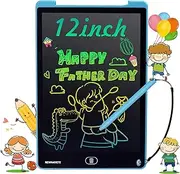 Newnaivete LCD Writing Tablet, 12 inch Colorful Screen Doodle Board, Erasable Electronic Drawing Tablet Writing Pads, Educational Toys Gifts for Age 3 4 5 6 7 8 Years Old Girls Boys Kids Toddlers