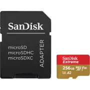 SanDisk Extreme MicroSDXC 256GB Memory Card