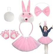 Easter Bunny Ears | Bunny Ears Headband,Comfortable Adjustable Rabbit Clothes For Cosplay Halloween Parties Easter Celebrations Anime Conventions