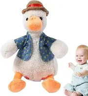Interactive Dancing Duck, Kids Plush Toys, Rag Dolls, Singing Duck, Singing Stuffed Animal | Creative Funny Trick Toys, Plush Figures, Bright Colors for Boy & Girl Indoor Use