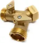 Hot or Cold Water Washing Machine Laundry Sink Splitter Valve Y Shaped Valve