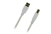 PUDNEY P1461 USB 3.0 - 5Gbps USB-A to USB-B Cable - 1m - White Data & Charge -