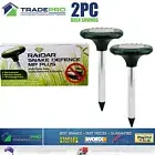 Snake Repeller Raidar MPPLUS 2pc Quality Solar MultiPulse Ultrasonic Pest