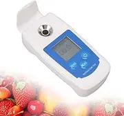 Brix Refractometer, Portable Digital Handheld Brix Refractometer, 0 to 55% Range High Accuracy Brix Meter, Automatic Calibration Tester, Hydrometer in Wine Making & Beer Brewing