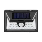 LED Human Infrared Solar Power Flood Light PIR Motion Sensor Wall Lamp Outdoor