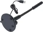 Kisangel Condenser Microphone Desktop Bendable Noise for Home Webcast Chatting Material Crystal Sound