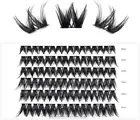 LANKIZ DIY Lash Extension, D Curl Lash Clusters, Mega Volume Individual Lashes,