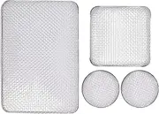 Zerodis Stainless Steel Rolling House Screens Made of Stainless Steel to Avoid, Oxide and Corrosion, Suitable for Ventilation and RV Refrigerator Openings