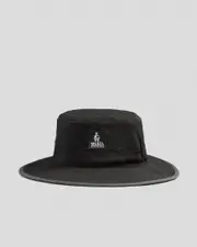 [Sparta] Sparta Men's Ultramodern Wide Brim Hat in Black/Grey One Size Black/Grey