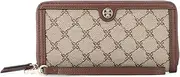 [NINE WEST] KYELLE Zip ARND WRSTLT Wallet, Mocha logomahogany, Mocha Logomahogany