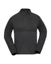 Volcom Gridlock Mock Neck Men's Sweatshirt, Black, X-Large