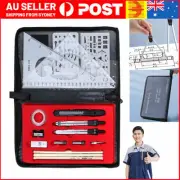20/23PCS Mathematical Set Compass Geometry Protractor Straight Ruler Combination