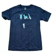 Vintage Paul Frank Tshirt, Moped, Navy, XL