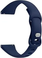 [UMCNVV] Slim Narrow Bands for Garmin Vivoactive 3/3 Music/Forerunner 245/645/Vivomove HR/Venu Sq 20mm Soft Silicone Sport Wristbands