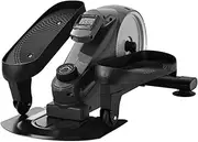 Elliptical Machine, Under Desk Elliptical Machine, 8 Level Magnetic Resistance, Forward & Reverse Direction, Mini Elliptical Machines for Home Use, Portable Foot & Leg Pedal Exerciser