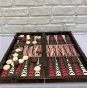 Persian King Backgammon Turkish Premium Backgammon Board Game Set 19"/Gift Idea