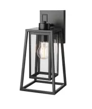 Millennium Lighting 198401 Denzell 14" Tall Outdoor Wall Sconce - Black