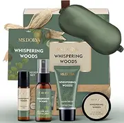Mothers Day Gifts for Mom Women Wife, Birthday Gifts for Grandma, Spa Gift Baskets For Her, 5 Pcs Relaxing Self Care Gifts Set with Sleeping Mask, Ideal Anniversary Christmas Gifts for Friends, Sister
