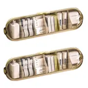 2Pcs Data Cable Storage Box Wall Mounted Charging Cable Charger Desk Organizer