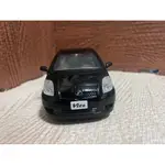 TOYOTA YARIS VITZ 黑色 1/24 日規原廠模型車