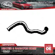 Gates Upper Radiator Hose for Daihatsu Charade G10 1.0L CB 1978-84